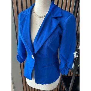 Xoxo blazer 3/4 sleeve work attire casual attire blazer size xs